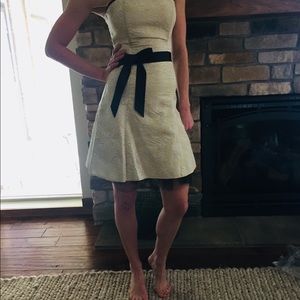 Small tan dress